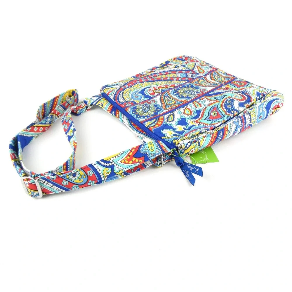 Vera Bradley Marina Paisley Mailbag Hipster NWT